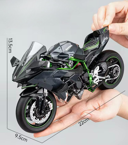 Kawasaki H2R Premium Version 1/9 Dev Ölçek