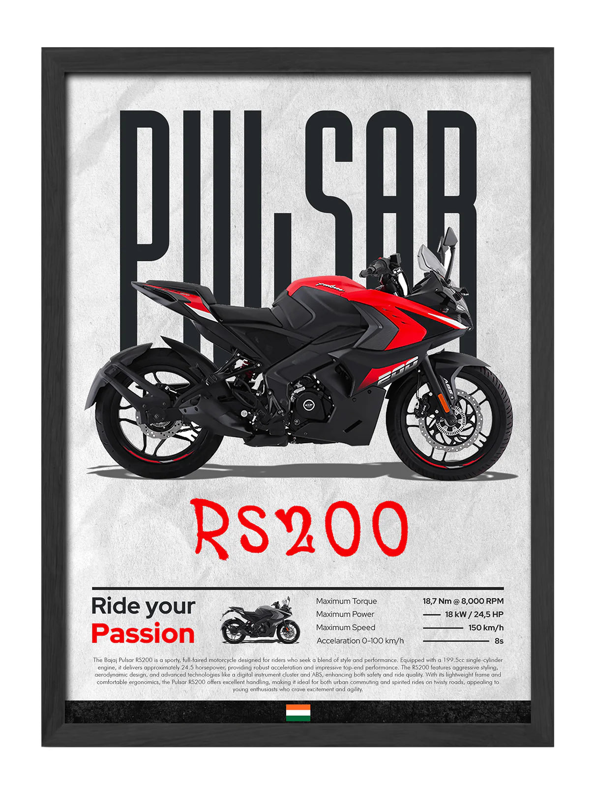 BAJAJ PULSAR RS200