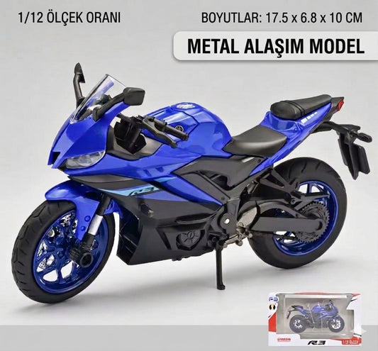 Yamaha Yzf R3 1:12 Ölçek